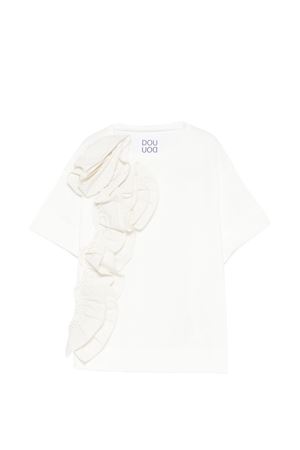 ruffled T-shirt DOUUOD KIDS | DY8A61Z3708101